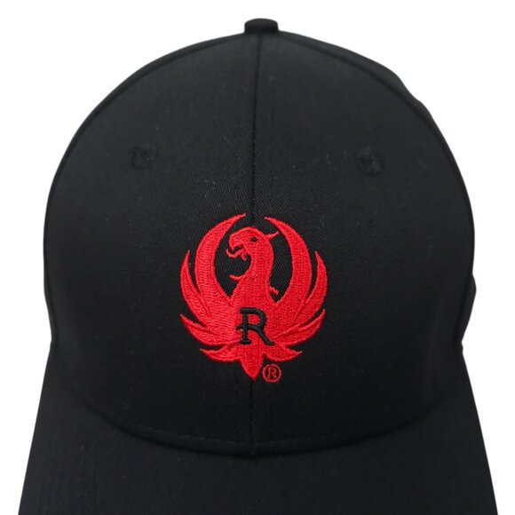 Ruger Embroidered Red Logo Strapback Cap Trucker Baseball Hat NWOT - Picture 7 of 14